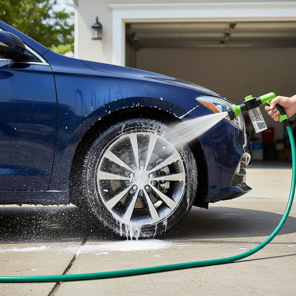 Vielseitige Waschdüse für Zuhause